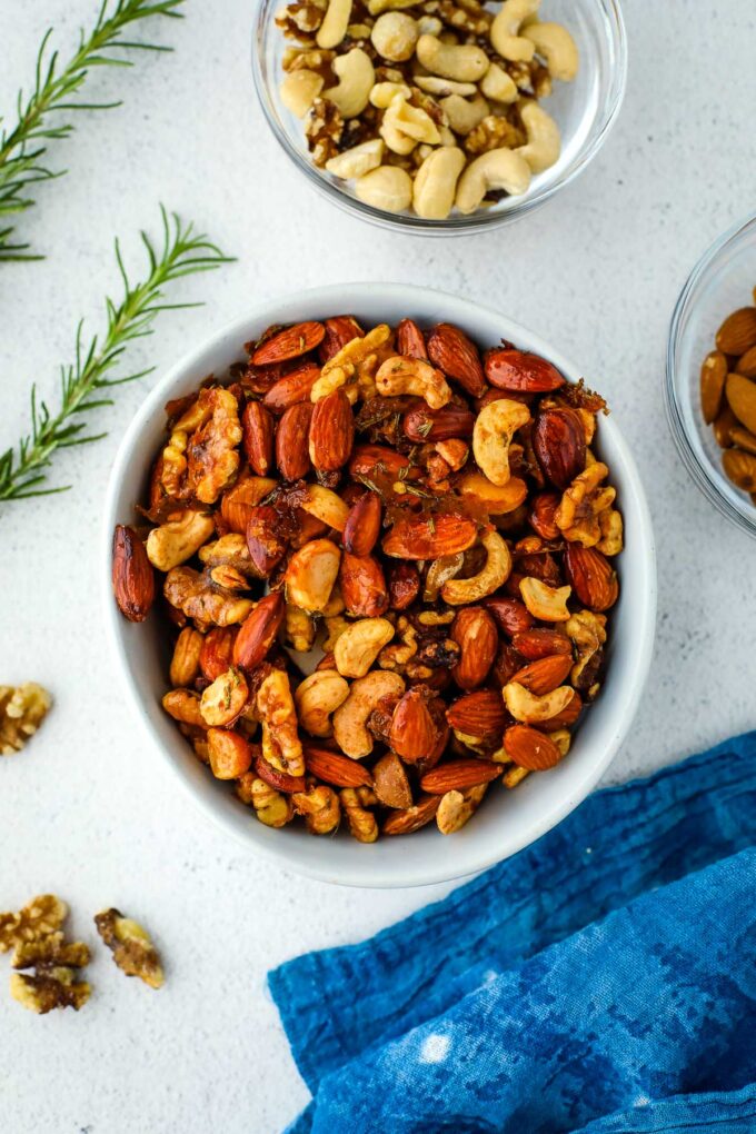 Roasted Nuts Recipe (4 Flavor Roasted Nuts) - Fun FOOD Frolic