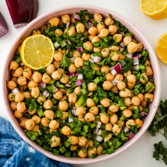 Simple Chickpea Salad