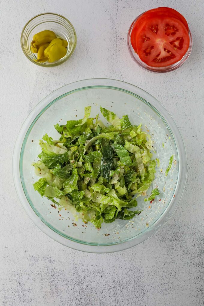 Veggie Grinder salad