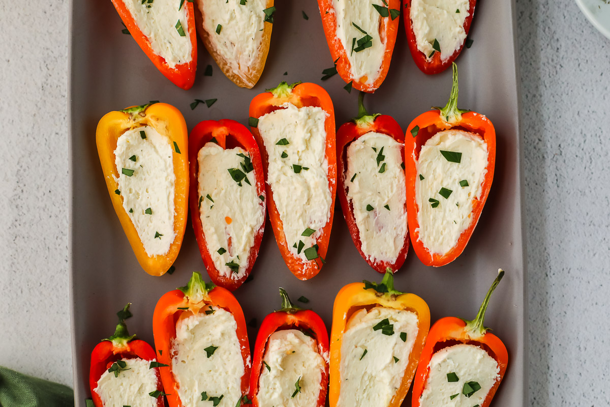 Feta Stuffed Peppers I Heart Vegetables