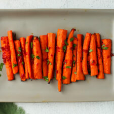 harissa roasted carrots