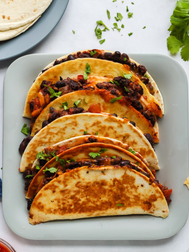 15 Minute Black Bean Taco Recipe I Heart Vegetables