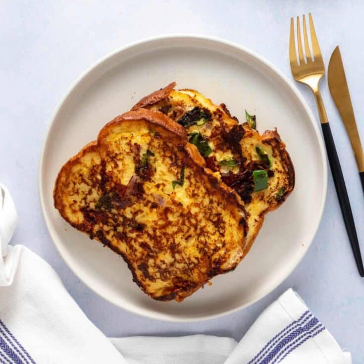 Image for Savory Bombay Toast (Masala Toast)