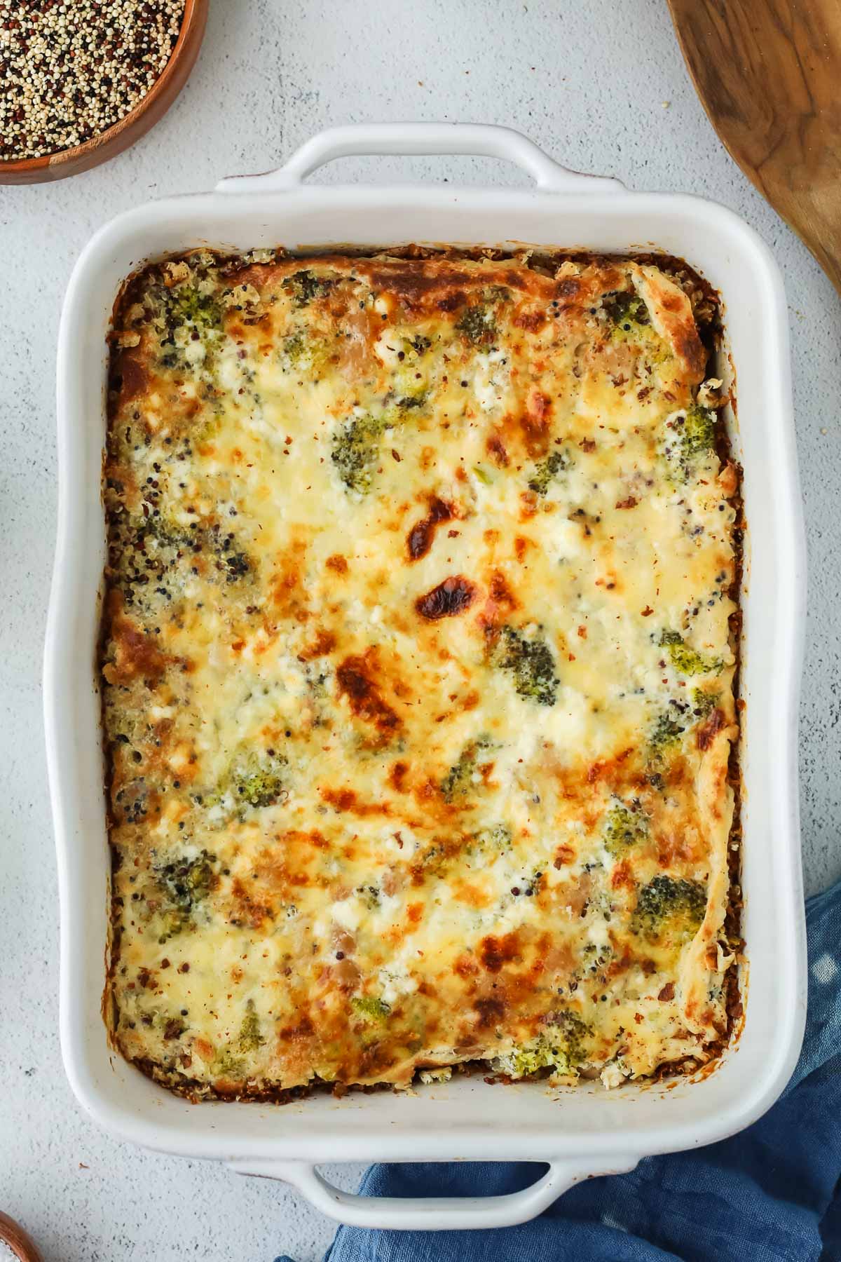Broccoli Quinoa Casserole - I Heart Vegetables