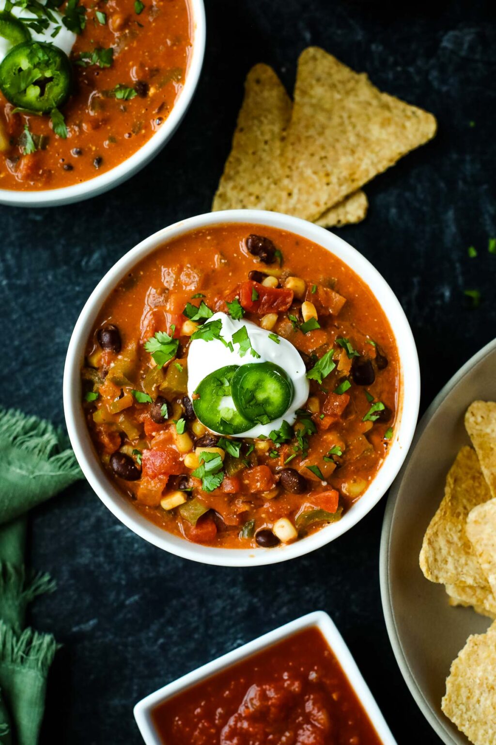 Instant Pot Enchilada Soup I Heart Vegetables