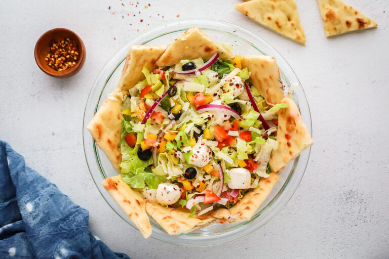 pizza salad