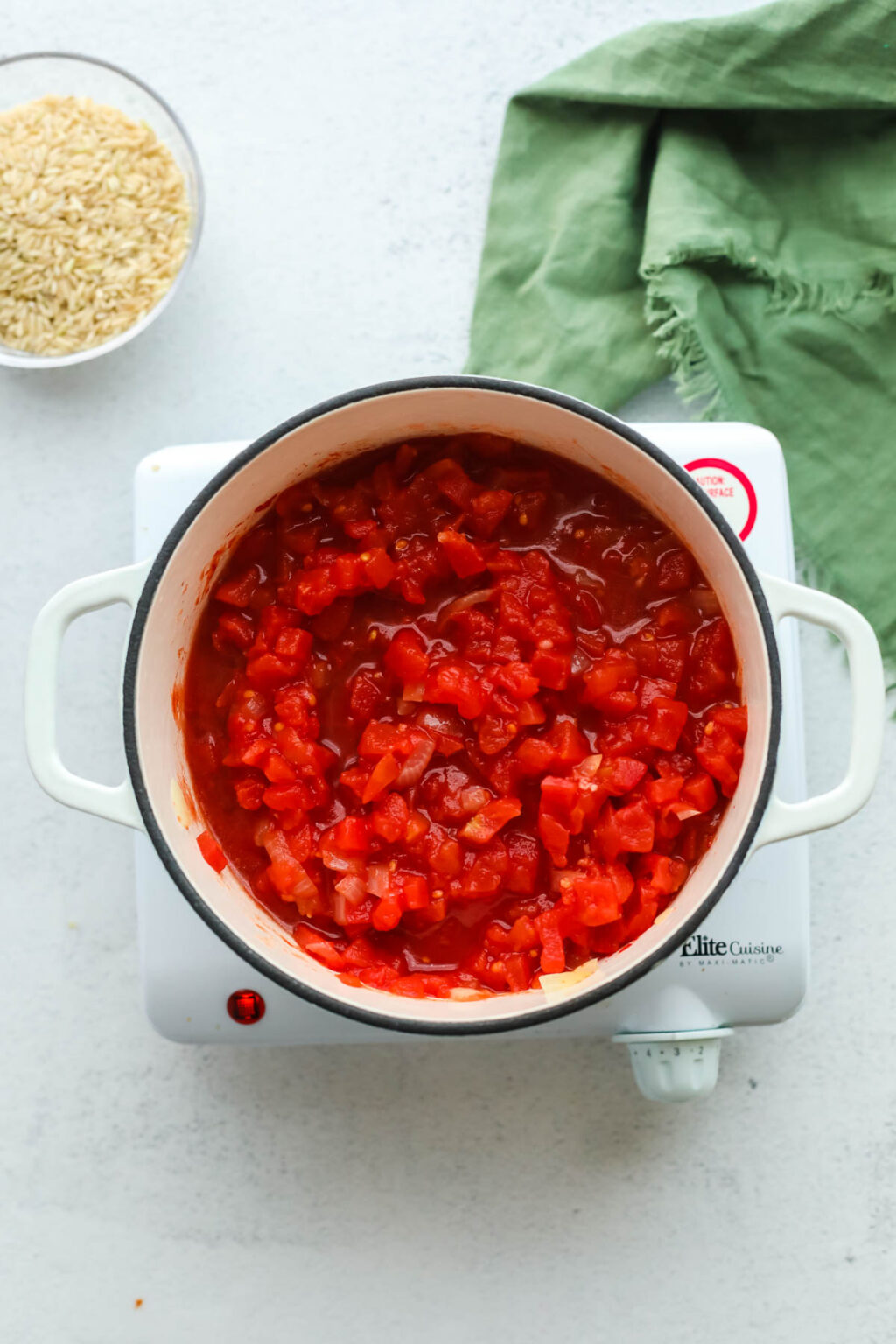 Tomato and Rice Soup I Heart Vegetables