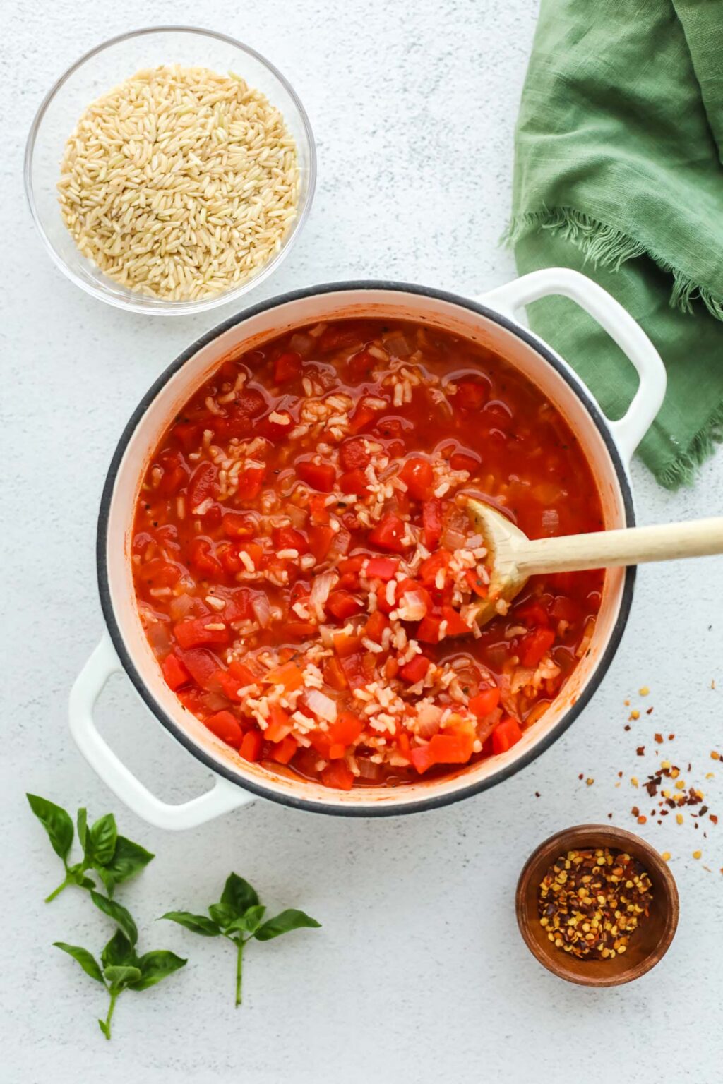 Tomato and Rice Soup I Heart Vegetables