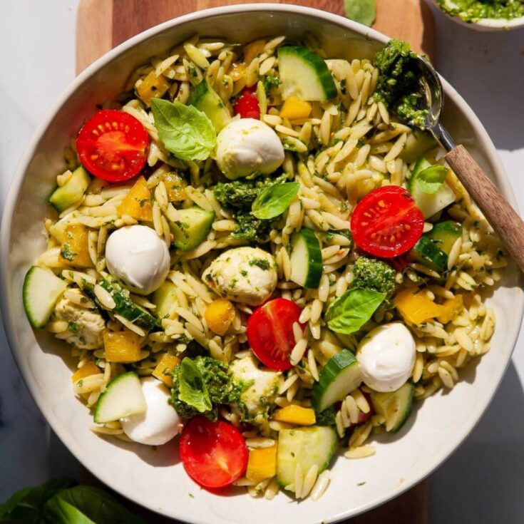Image for Orzo Pesto Salad