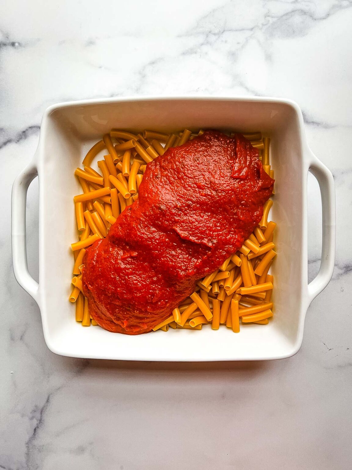 NoBoil Baked Ziti I Heart Vegetables