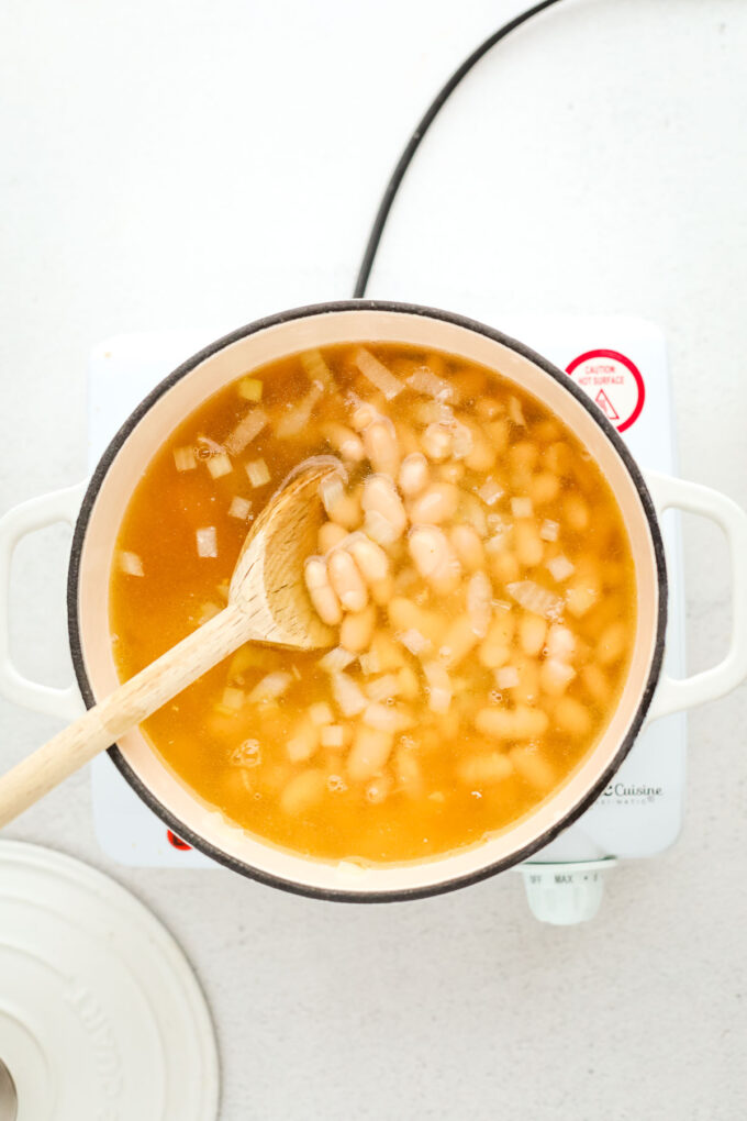 Pesto White Bean Soup