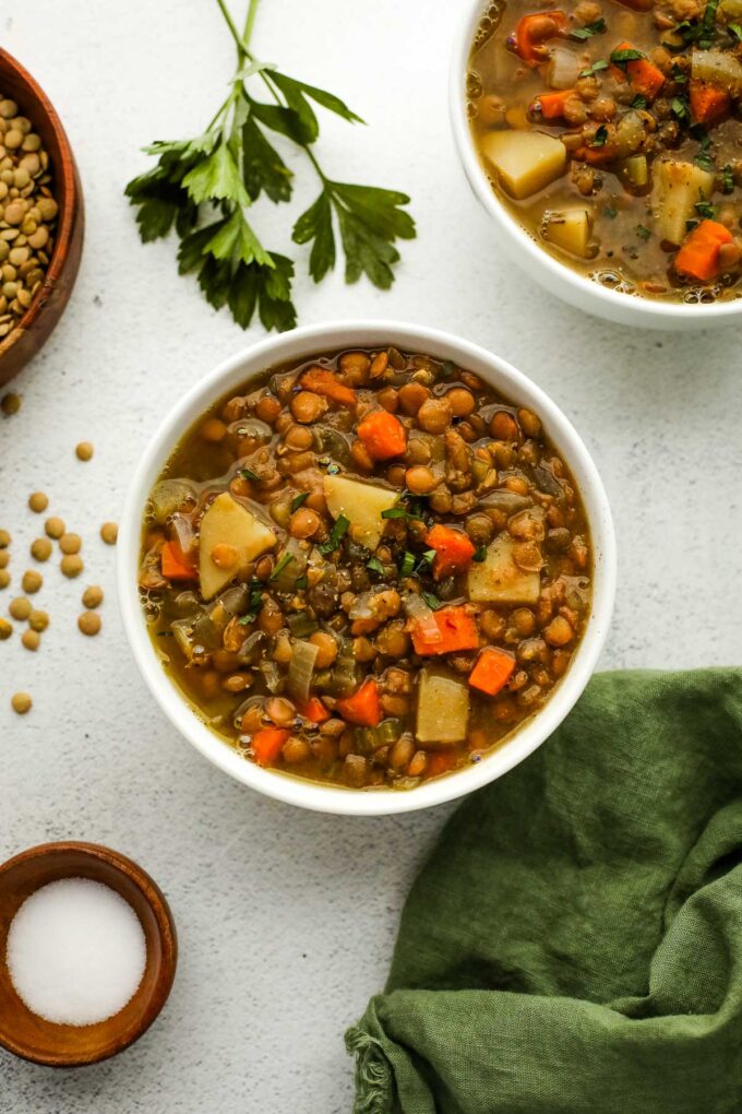 Lentil soup recipe store slow cooker