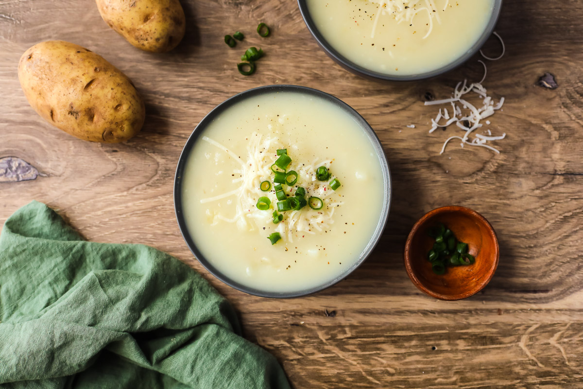 Instant Pot Potato Soup - I Heart Vegetables