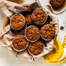 Banana Oatmeal Muffins