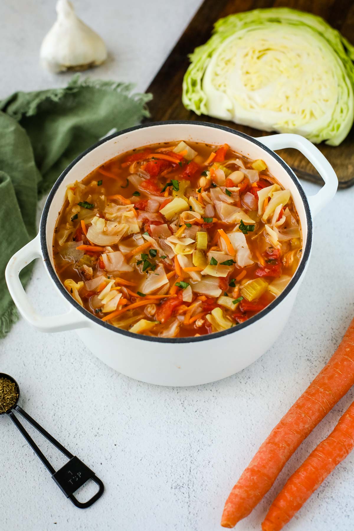 vegan cabbage soup