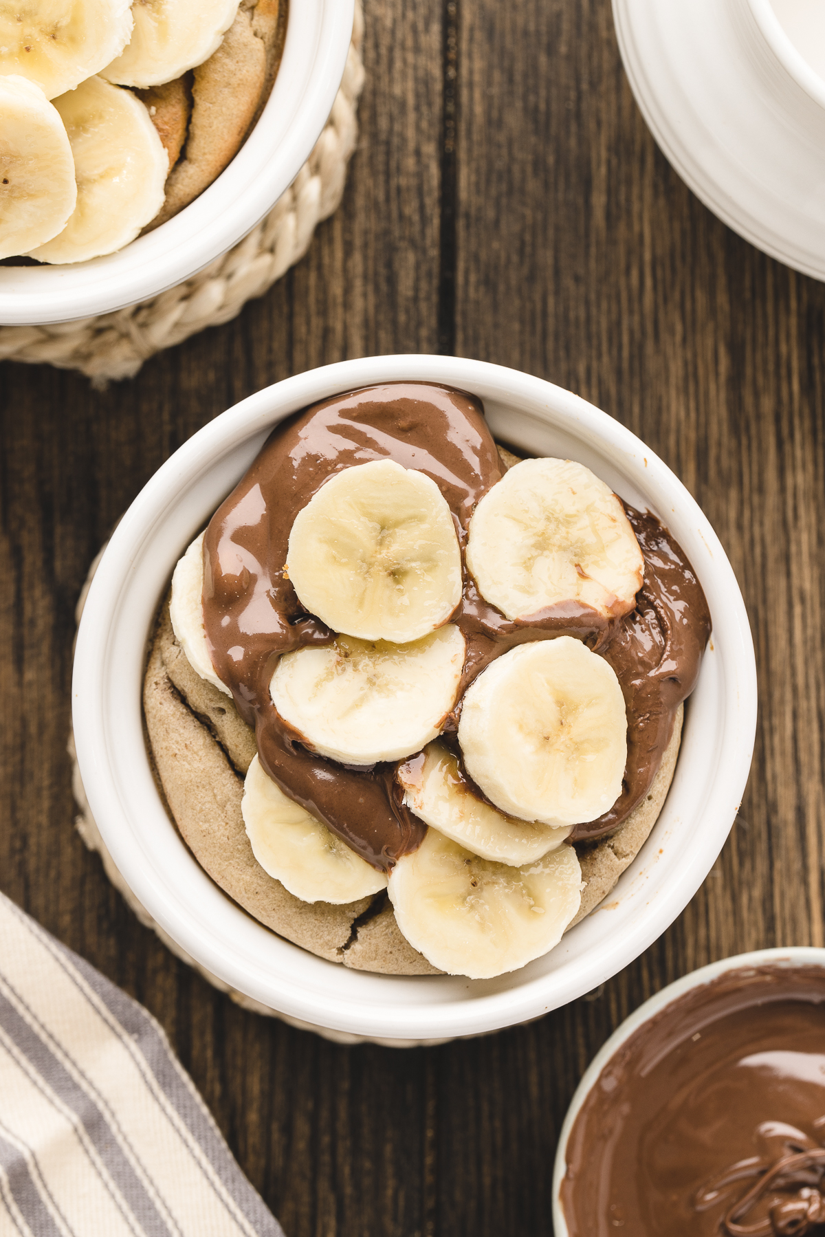 Nutella Baked Oats