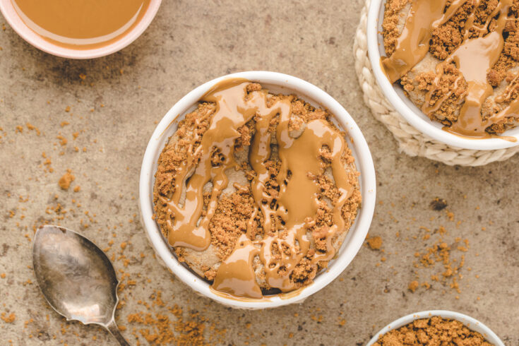 biscoff baked oats
