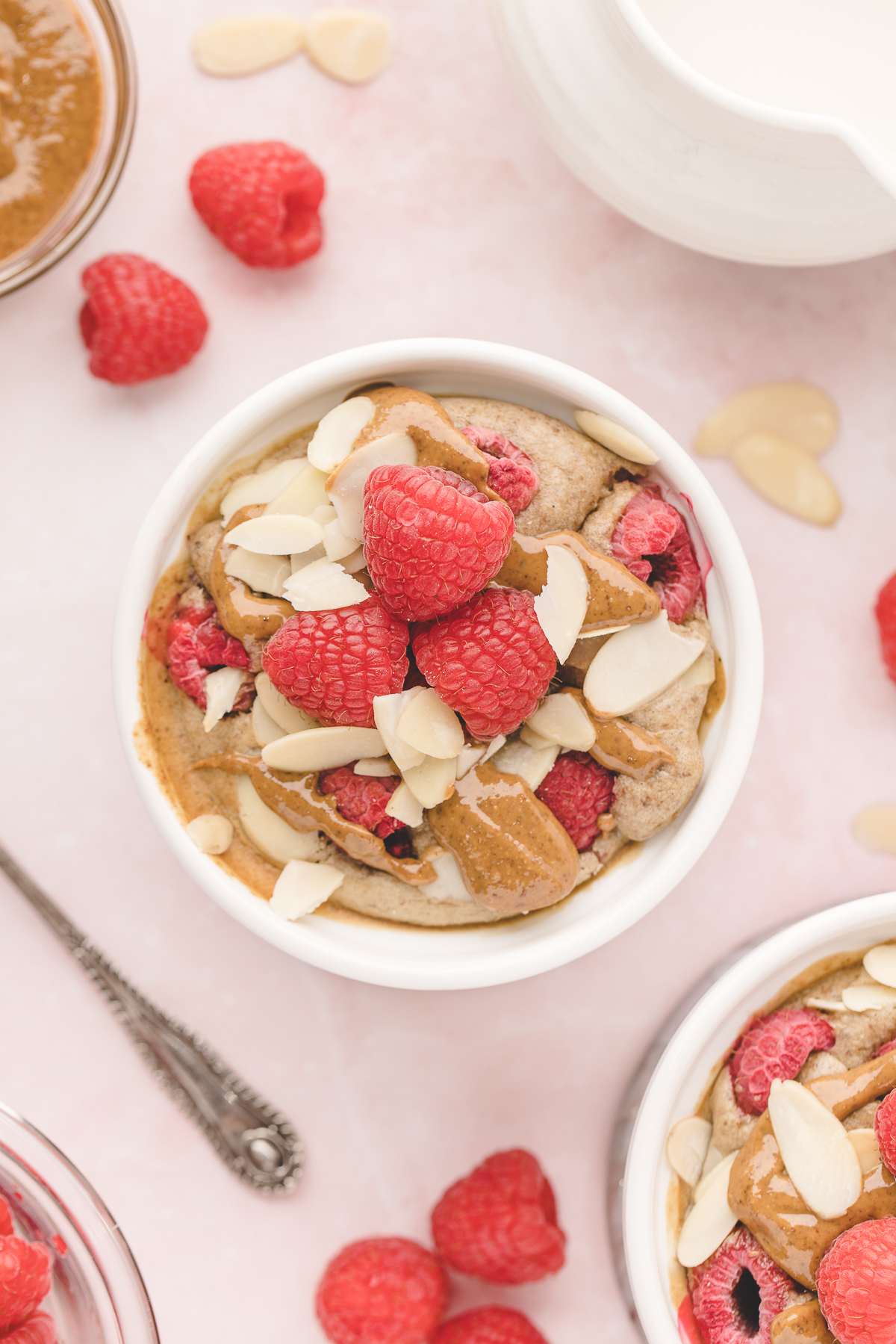 Raspberry Yogurt Cereal Bowl