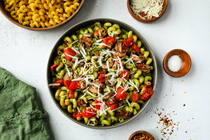 Pesto Cavatappi