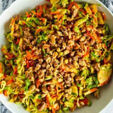 Brussles sprout salad