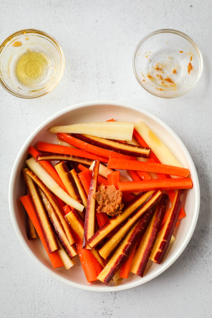 carrots with miso