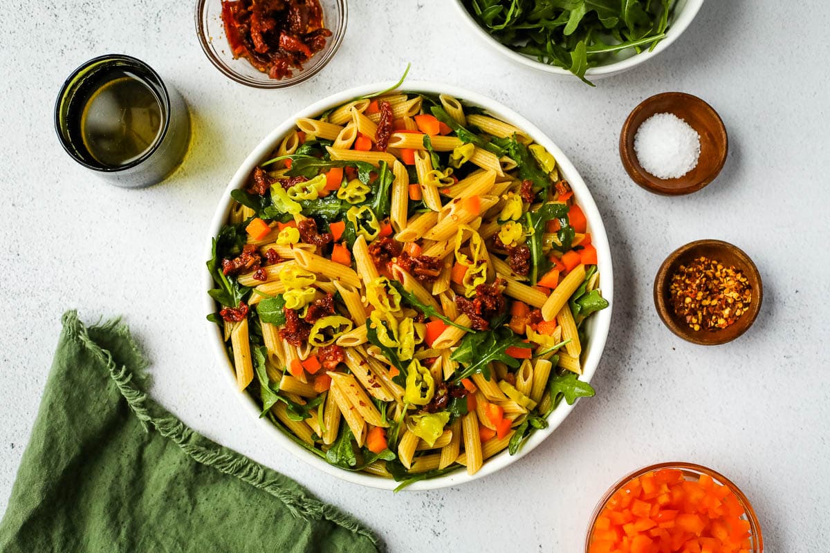 Vegan Pasta Salad - I Heart Vegetables