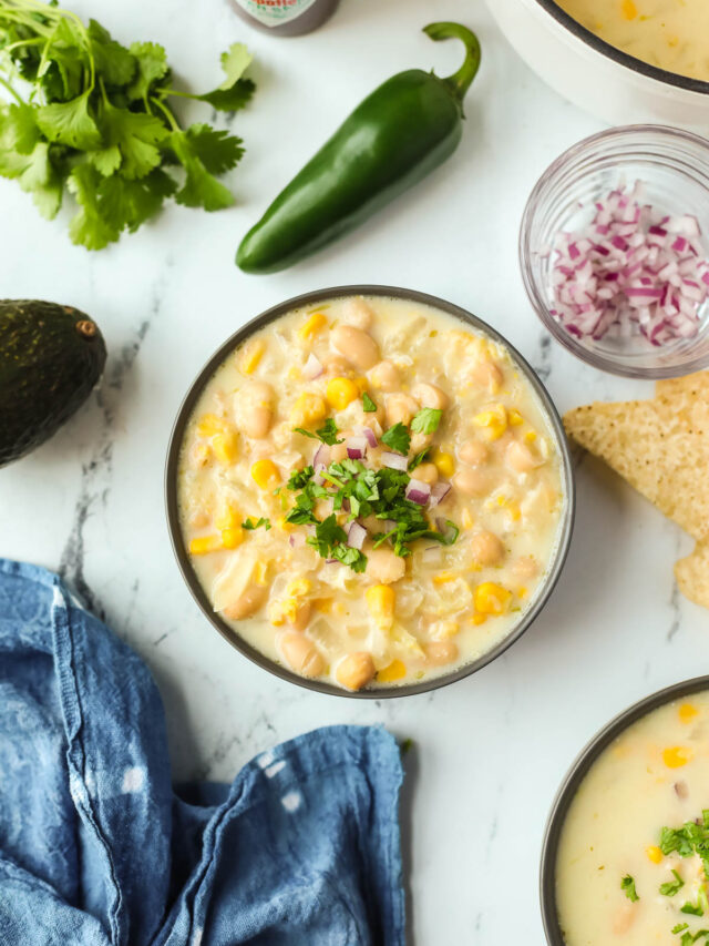 The Best Vegetarian White Bean Chili I Heart Vegetables