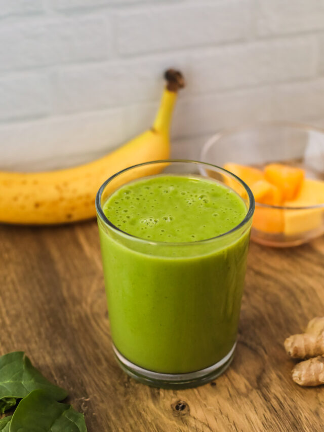 The Best Ginger Smoothie I Heart Vegetables