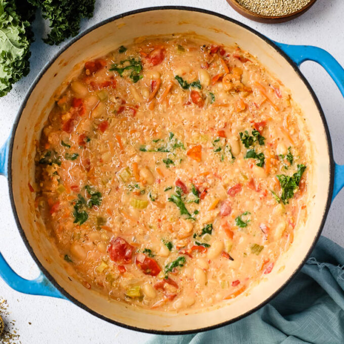 Creamy Quinoa Soup I Heart Vegetables