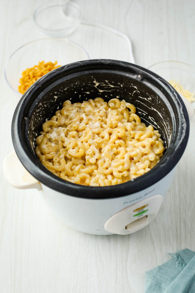 Rice Cooker Mac and Cheese I Heart Vegetables