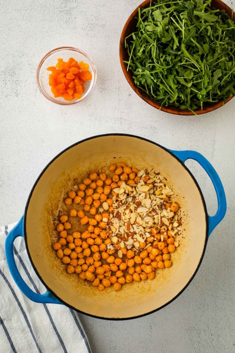 Warm Arugula Salad - I Heart Vegetables