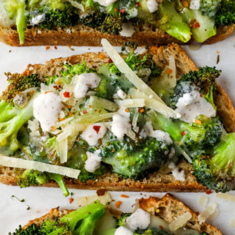 Broccoli Sandwiches