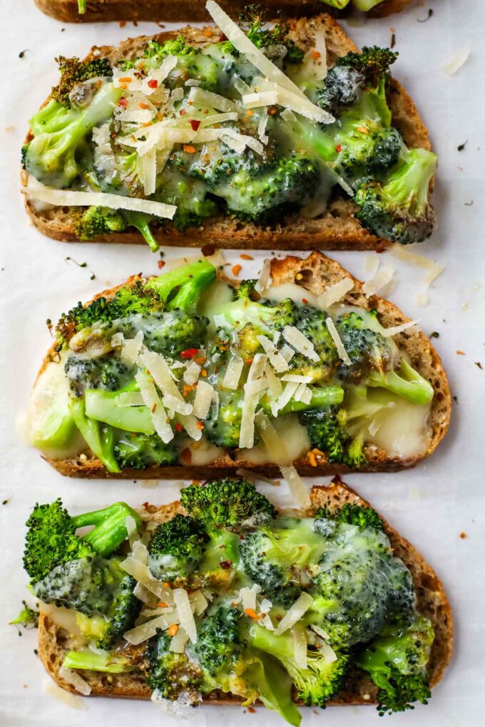 broccoli sandwiches