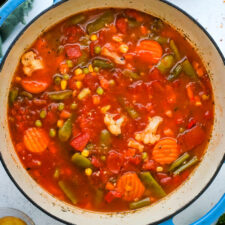 frozen vegetable soup