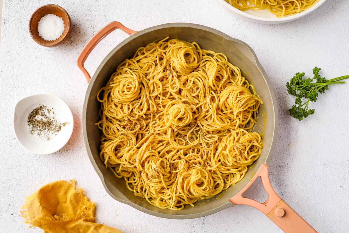Vegan Cacio e Pepe I Heart Vegetables