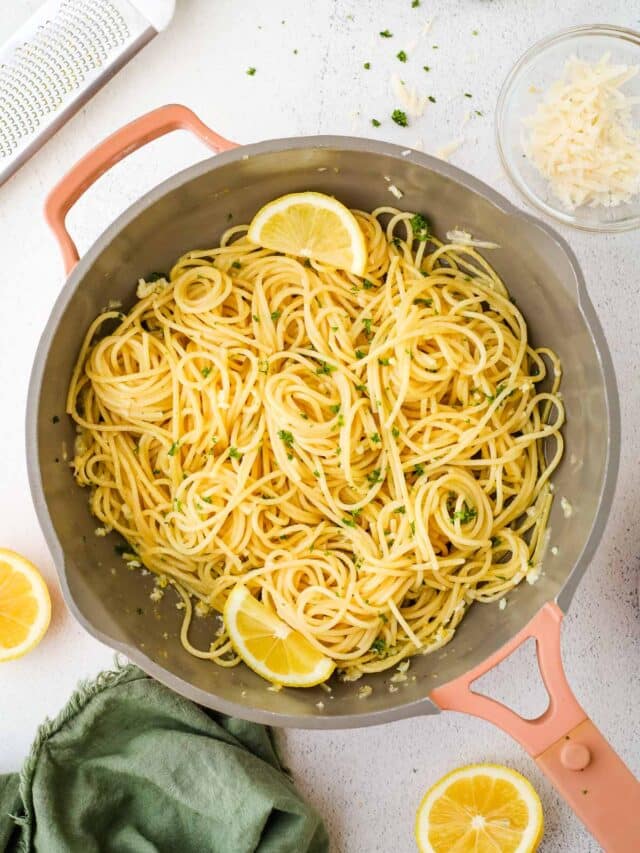 Lemon Butter Pasta Sauce Recipe I Heart Vegetables