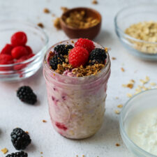 Cottage Cheese Overnight Oats
