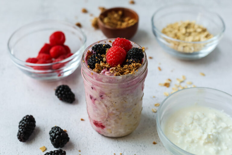 Cottage Cheese Overnight Oats