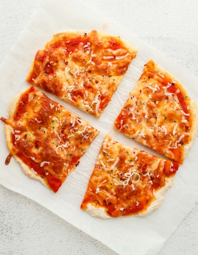 cottage cheese pizza