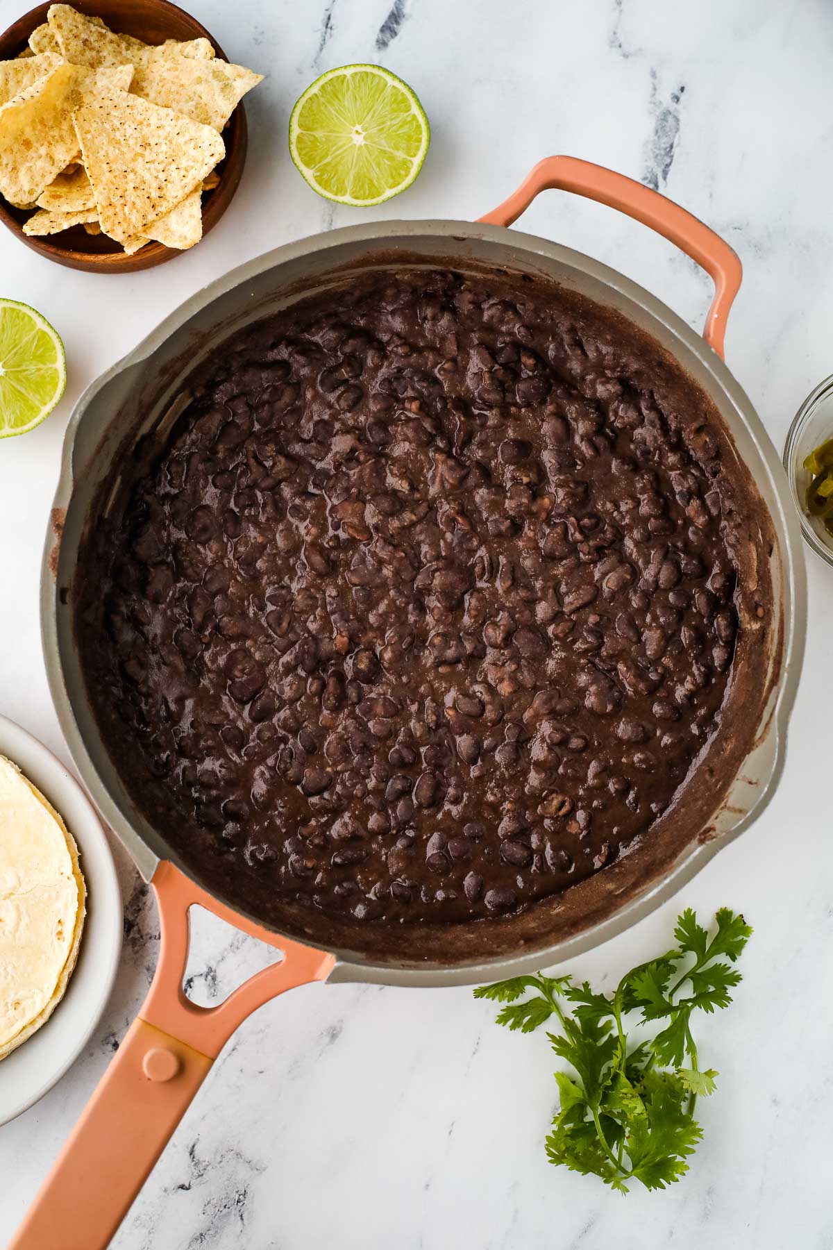 Easy Refried Black Beans I Heart Vegetables