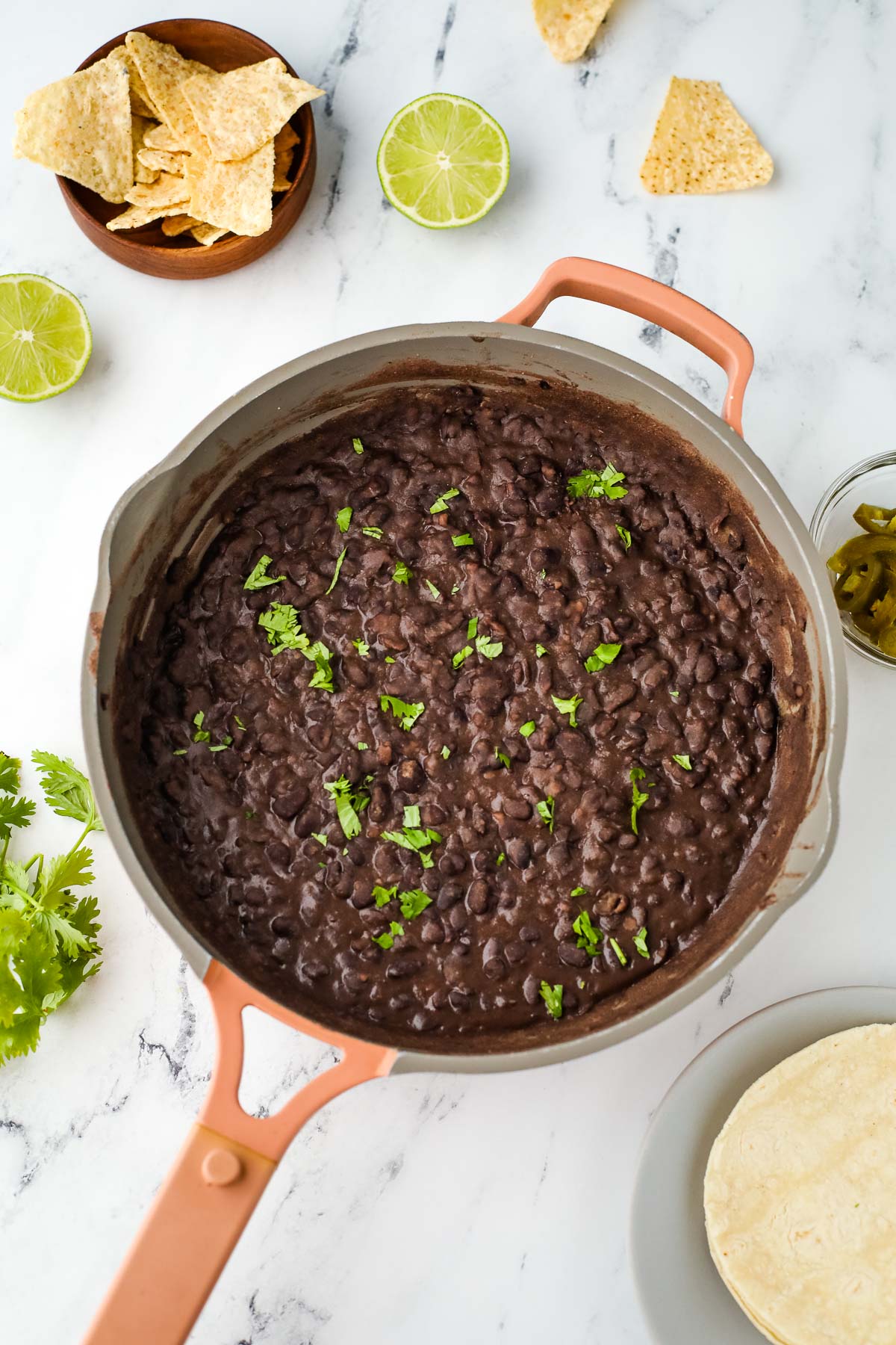 Easy Refried Black Beans I Heart Vegetables