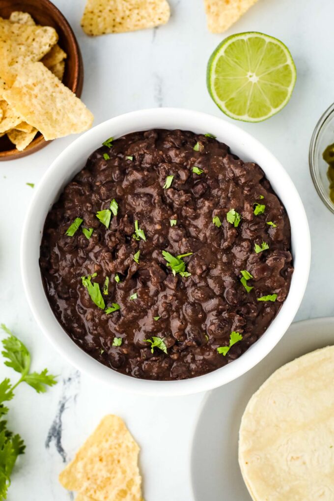 Refried Black Beans