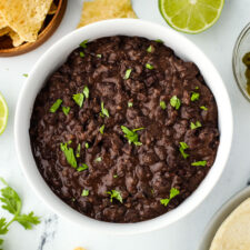 Refried Black Beans