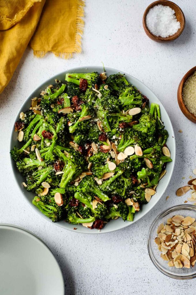 roasted broccoli salad