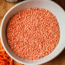 red lentils