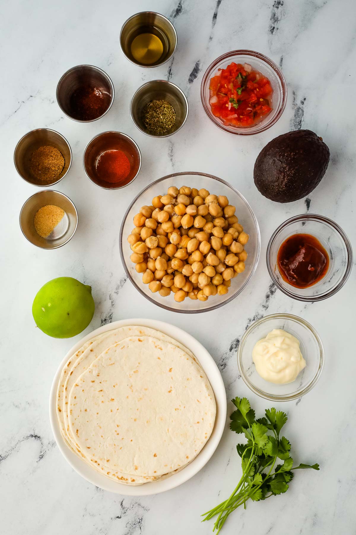 15 Minute Chickpea Tacos I Heart Vegetables