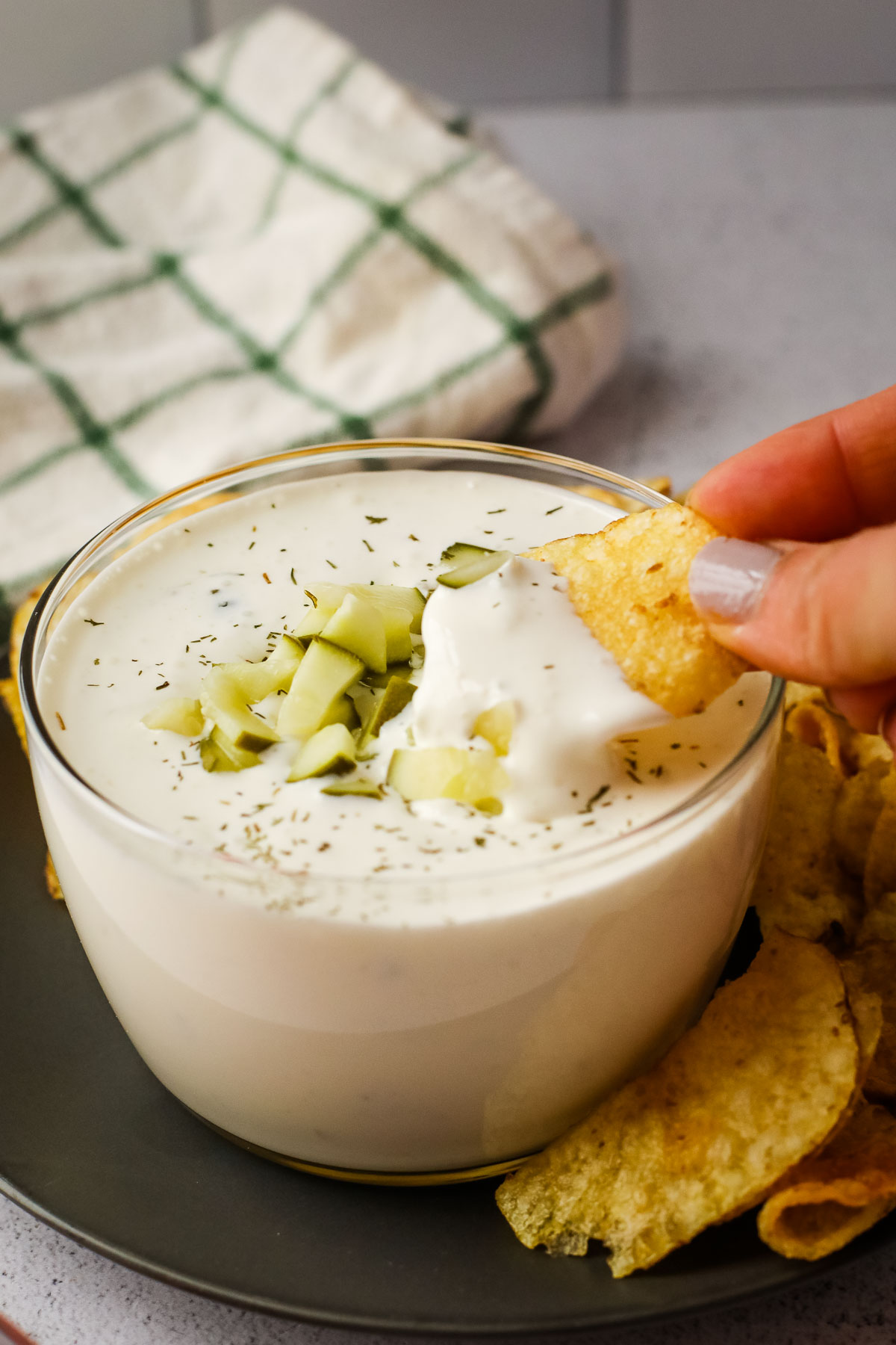 Dill Pickle Dip 