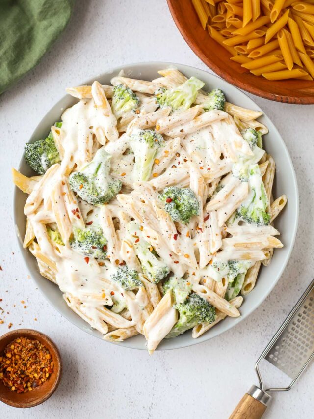 Creamy Broccoli Pasta Recipe I Heart Vegetables