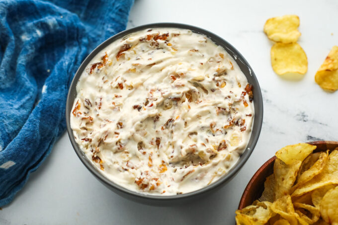 Cottage Cheese chip Dip