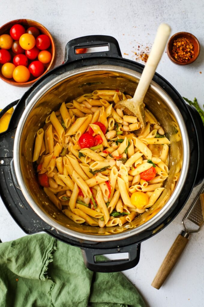 15 minute vegetable pasta